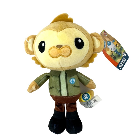 Octonauts above & beyond- PAANI Macaque Monkey Plush Toy 7.5” NEW! - Picture 1 of 4